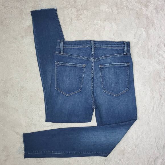 Frame Ali High Rise Skinny Jeans 27 / 4 - Picture 4 of 10